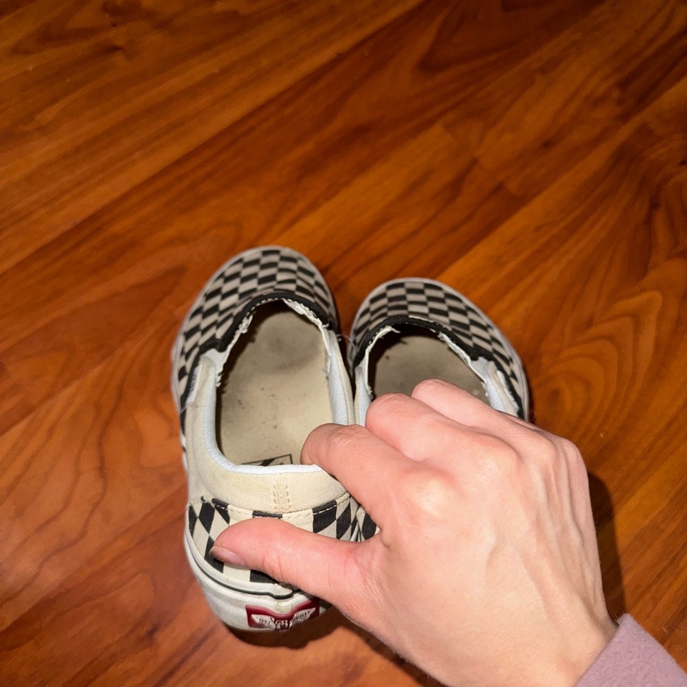 Vans Checkerboard Slip-On Sneakers - Picture 5 of 6